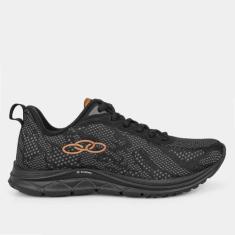 Tênis Olympikus Citrus 2 Feminino, Preto, Bronze, 35
