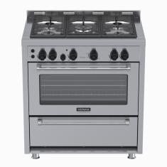 Fogao 5 Bocas Venax Temis Inox Gas Glp 127 V