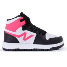 Tênis Infantil Casual Feminino Nippos Botinha High Escolar - Lukys, Pr