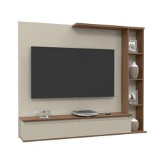 Painel para TV Sublime Off White/Canelato - Patrimar Móveis, Off white