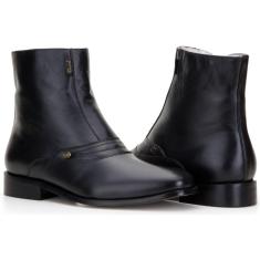 Bota Capelli Boots Cano Médio com Detalhes em Costura Masculina