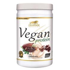 Whey Vegan Protein Chocolate 450g Leader Nutrition
