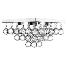 Lustre De Cristal Legitimo Classic Square 30x30 Perfeito