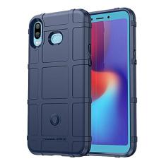 Capas para Samsung Galaxy A6S.Caso básico,Botão de pressão flexível / 360 ° Proteção completa,Escudo Rugged