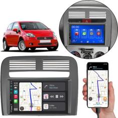 Kit Multimídia Carplay Punto 2008-2012 7 Pol MP5 Touch-screen + Câmera