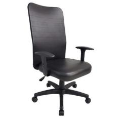 Cadeira Presidente para Escritório Linha Calábria Preto - Design Offic