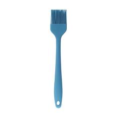 Pincel de Silicone Duplo Azul 21cm Oikos