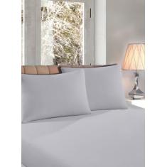 Jogo de lençol casal  queen 3 pçs 100% algodão - malha  ( fio penteado