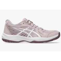 Tênis Asics Upcourt 6 Rosa E Branco Feminino-Feminino