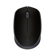 Mouse sem fio Logitech M170 com Design Ambidestro Compacto, Conexão USB e Pilha Inclusa - Preto