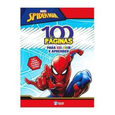 100 Páginas Para Colorir Marvel - Homem Aranha - Bicho Esperto