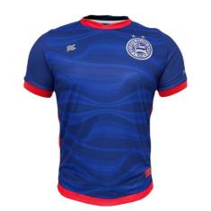 Camisa Bahia Esquadrão 2024 Uniforme 3 Jogo Masculino, M, Azul