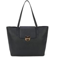 Bolsa De Ombro Mickey Mouse Sintética Preta Luxcel