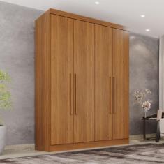 Guarda-roupa Casal 4 Portas 2 Gavetas França - Espresso Móveis