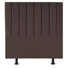 Cabeceira Estofada Cama Box Casal 140 cm Maria Suede
