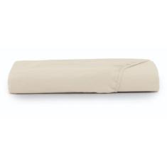 Lençol Casal c/ Elástico Malha in Cotton Altenburg, Bege Noale