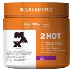 Termogênico 2Hot (200g) Max Titanium;Tamanho:Único;Gênero:Unissex-Unissex