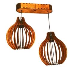 Luminária Teto tipo Pendente ALICE MDF - Completa - LENOBRE, Bivolt