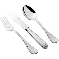 Faqueiro St James 130 Peças Pérola Aço Inox