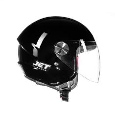 Capacete Moto Aberto Fly New Jet Feminino Masculino-Unissex
