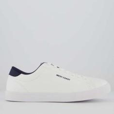 Tênis West Coast WC 160 Alasca Branco e Marinho-Masculino