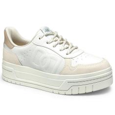 Tênis Feminino Dakota Flatform Napa Casual Cadarço DA533-Feminino