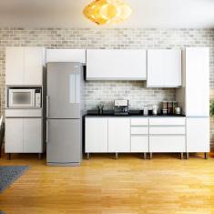 Armário de Cozinha Completa Top Class 7 Peças com 12 Portas