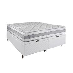 Cama Box Baú Queen Herval Alba em Molas Ensacadas, 72x158x198 cm