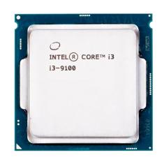 Processador Intel Core i3-9100, - 3.6 Ghz, 65W, 6m Quad-Core, Quad-Thread, LGA 1151- Geração 9