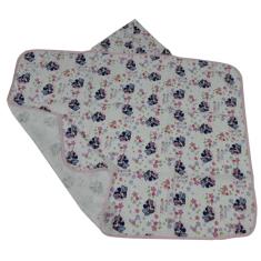 Toalha De Banho Bebe 100% Algodão Minnie 70X90Cm Com Touca