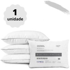 Travesseiro Antiestresse 50cm X 70cm Fibra de Carbono - Camesa