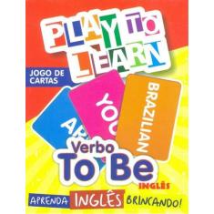 Play To Learn Jogo De Carta Verbo To Be