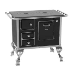 Fogao a Lenha N 0 Preto Sem Tampa