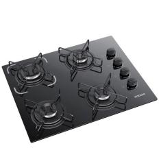 Cooktop 4 Bocas Itatiaia Essencial com Mesa de Vidro Temperado e Acend
