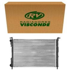 Radiador Fiat Uno Fire 1.0 2002 a 2008 Com Ar Visconde