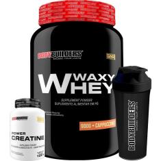 Kit 1x Whey Turbo 900g + 1x Creatina Turbo 100g - Bodybuilders-Unissex