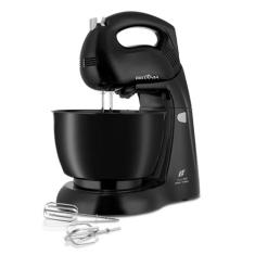Batedeira Britânia Pérola 550 500W 4 velocidades + Turbo 4,3L, Preto, 