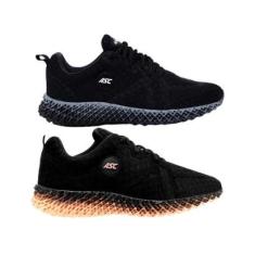 Kit 2 Tênis Esportivo GT3 Asc Cardaço Conforto Fitness Caminha Longa Pisada Leve-Feminino