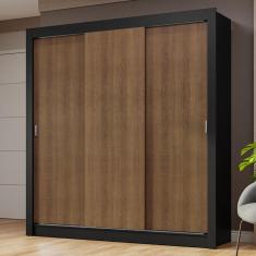 Guarda-Roupa Casal 3 Portas de Correr Nobre Madesa