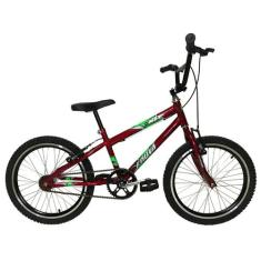 Bicicleta Infantil Rebaixada Aro 20 Aero Cross Xlt Vermelho - Xnova -