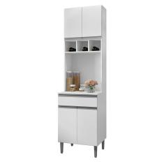 Paneleiro Duplo Andréia 4 Portas e 1 Gaveta - AJL Móveis