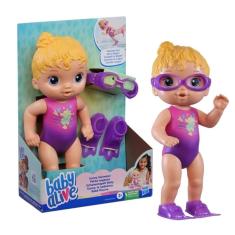 Boneca Baby Alive Bebê Piscina Loira - Hasbro
