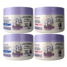 Kit Arvensis Cachinhos 2 Creme 2x1 + 2 Máscara Crespo