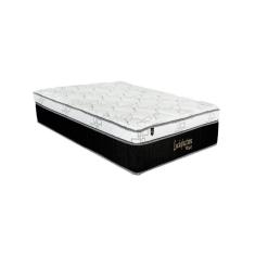 Colchão Solteiro Molas MasterPocket Ensacadas Visco    Lucksfaction Black Euro Pillow (88x188x36) - Luckspuma