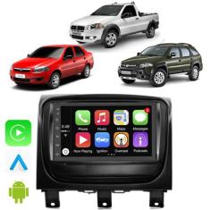 Kit Central Multimidia Android Auto Carplay Palio Strada Siena 2012 20
