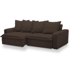 Sofá Retrátil Reclinável Para Sala de Estar Living 215cm Vêneto F04 Ve