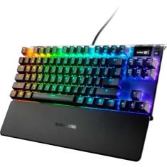 Teclado Gamer Steelseries Apex Pro TKL RGB - Preto (Ingles), preto
