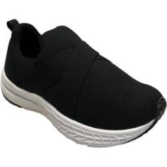 Tênis Infantil Gibizinho Slip On com Elástico Cruzado Leve e Prático-Masculino