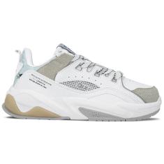 Tênis Qix Unissex Sintético Missy Feat | Branco Cinza-Unissex