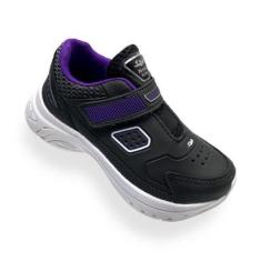 Tenis Infantil Menina Kids Esportivo Extra Leve Macio Escola-Feminino